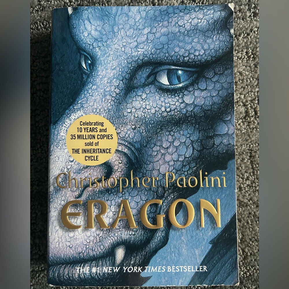 Eragon by Christopher Paolini soft cover gently used